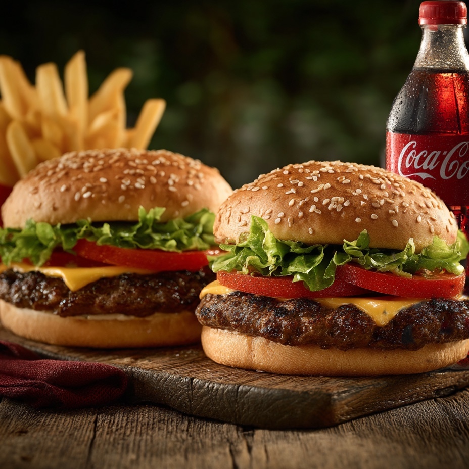 2'li Cheese Burger Menü