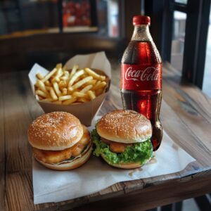 2'li Tavuk Burger Menü